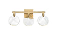 Elegant Lighting - 1012W22SG-01CR - LED Wall Sconce - Avery - Satin Gold
