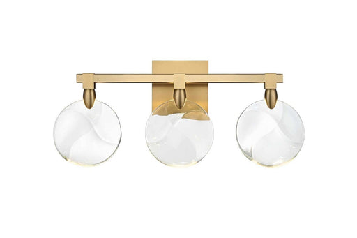 Avery LED Wall Sconce Satin Gold