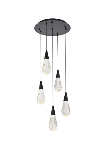 Amora LED Pendant Black