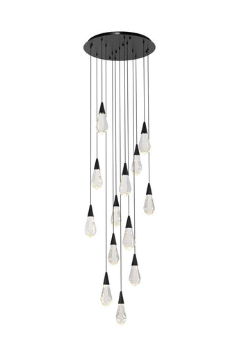 Amora LED Pendant Black