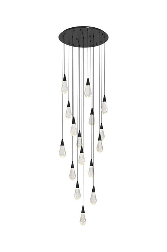 Amora LED Pendant Black