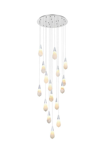 Amora LED Pendant Chrome