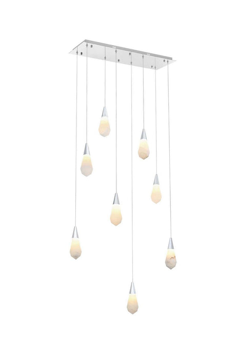 Elegant Lighting - 1013D36C-22ST - LED Pendant - Amora - Chrome