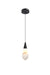 Elegant Lighting - 1013D5BK-22ST - LED Pendant - Amora - Black