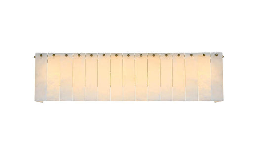 Georgina Six Light Wall Sconce Satin Gold