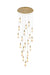 Elegant Lighting - 1013G32SG-22ST - LED Chandelier - Amora - Satin Gold