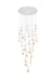 Elegant Lighting - 1013G36C-22ST - LED Chandelier - Amora - Chrome