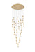 Elegant Lighting - 1013G36SG-22ST - LED Chandelier - Amora - Satin Gold