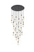 Elegant Lighting - 1013G42BK-22ST - LED Chandelier - Amora - Black