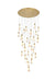 Elegant Lighting - 1013G42SG-22ST - LED Chandelier - Amora - Satin Gold