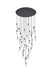 Elegant Lighting - 1013G48BK-02CR - LED Chandelier - Amora - Black