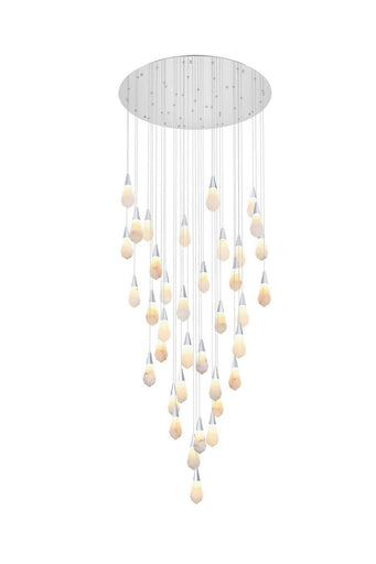Amora LED Chandelier Chrome