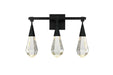 Elegant Lighting - 1013W20BK-02CR - LED Wall Sconce - Amora - Black
