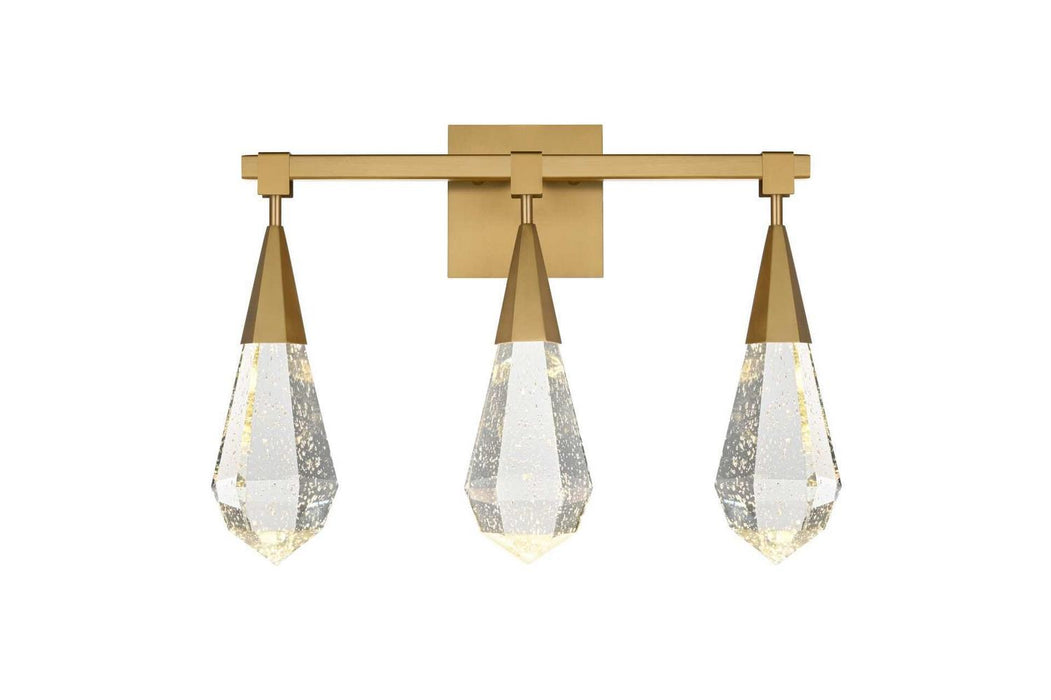Elegant Lighting - 1013W20SG-02CR - LED Wall Sconce - Amora - Satin Gold