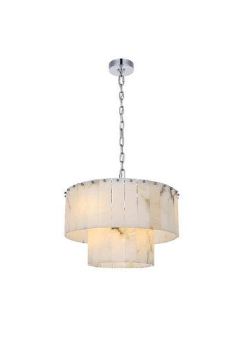 Georgina Nine Light Chandelier Chrome