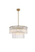 Elegant Lighting - 1015D24SG-03GL - 12 Light Chandelier - Georgina - Satin Gold