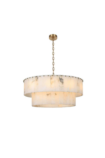 Georgina 18 Light Chandelier Satin Gold