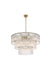 Elegant Lighting - 1015D32L3SG-03GL - 22 Light Chandelier - Georgina - Satin Gold