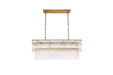 Elegant Lighting - 1015D36SG-03GL - 14 Light Chandelier - Georgina - Satin Gold