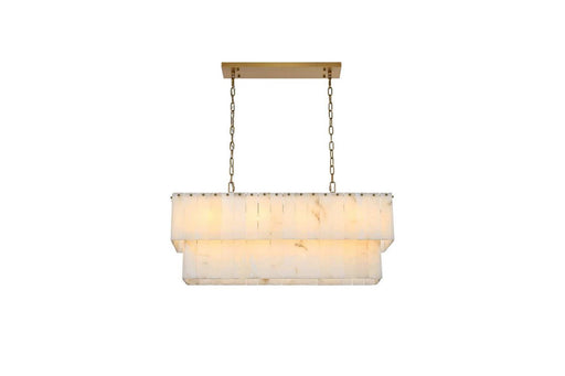 Georgina 14 Light Chandelier Satin Gold