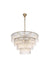 Elegant Lighting - 1015D40SG-03GL - 34 Light Chandelier - Georgina - Satin Gold
