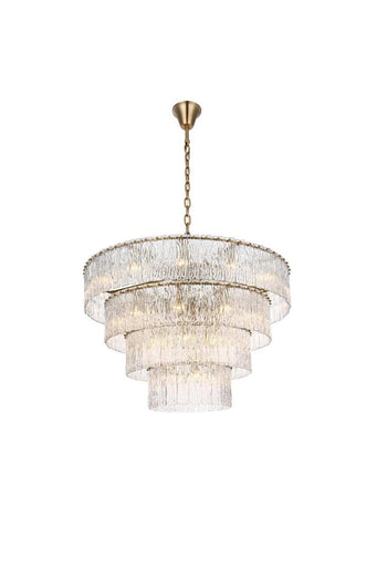 Georgina 34 Light Chandelier Satin Gold