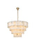 Elegant Lighting - 1015D40SG-33ST - 34 Light Chandelier - Georgina - Satin Gold