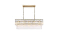 Elegant Lighting - 1015D42SG-03GL - 17 Light Chandelier - Georgina - Satin Gold