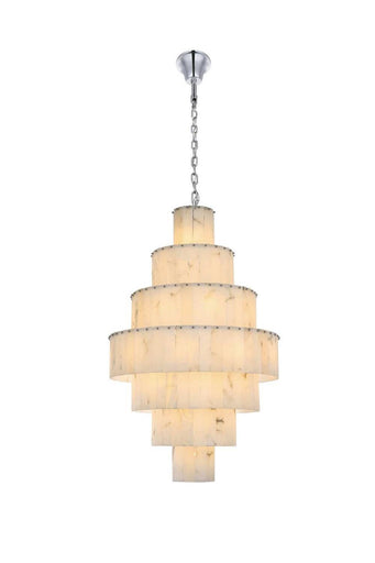 Georgina 37 Light Chandelier Chrome