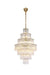 Elegant Lighting - 1015G32SG-03GL - 37 Light Chandelier - Georgina - Satin Gold