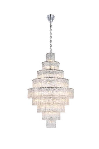 Georgina 59 Light Chandelier Chrome