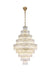 Elegant Lighting - 1015G40SG-03GL - 59 Light Chandelier - Georgina - Satin Gold