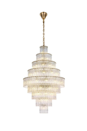 Georgina 59 Light Chandelier Satin Gold