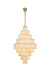 Elegant Lighting - 1015G40SG-33ST - 59 Light Chandelier - Georgina - Satin Gold