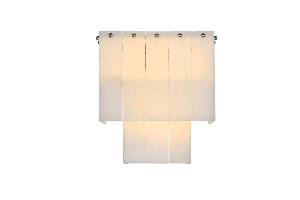 Elegant Lighting - 1015W10C-33ST - Three Light Wall Sconce - Georgina - Chrome