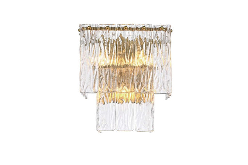 Georgina Three Light Wall Sconce Satin Gold