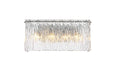 Elegant Lighting - 1015W16C-03GL - Four Light Wall Sconce - Georgina - Chrome