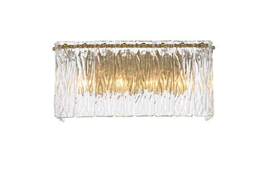 Georgina Four Light Wall Sconce Satin Gold
