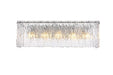 Elegant Lighting - 1015W24C-03GL - Five Light Wall Sconce - Georgina - Chrome