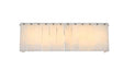Elegant Lighting - 1015W24C-33ST - Five Light Wall Sconce - Georgina - Chrome