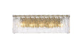 Elegant Lighting - 1015W24SG-03GL - Five Light Wall Sconce - Georgina - Satin Gold