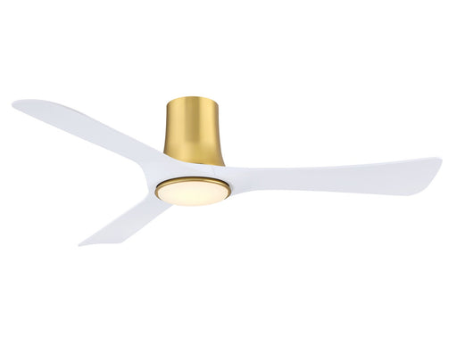 Fanimation - FPD6652BSMW - 52" Ceiling Fan - Corke 52 - Brushed Satin Brass