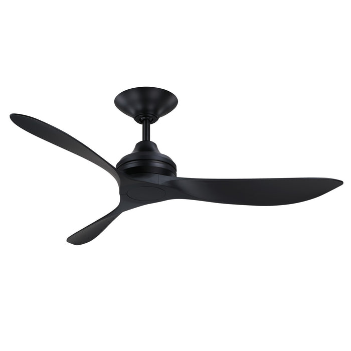 Fanimation - FPD6727BLM - 52" Ceiling Fan - Aviara Coastal - Black