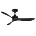 Fanimation - FPD6727BLM - 52" Ceiling Fan - Aviara Coastal - Black