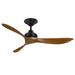 Fanimation - FPD6727BLMKM - 52" Ceiling Fan - Aviara Coastal - Black