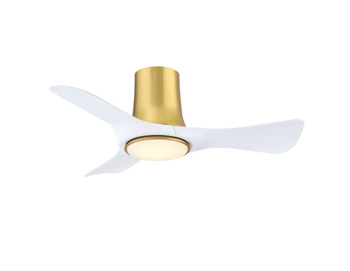 Fanimation - FPD6638BSMW - 36" Ceiling Fan - Corke 36 - Brushed Satin Brass