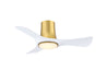 Fanimation - FPD6638BSMW - 36" Ceiling Fan - Corke 36 - Brushed Satin Brass