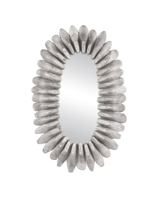 Currey and Company - 1000-0177 - Mirror - Cobbler - Washed White