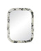 Currey and Company - 1000-0185 - Mirror - Wolcott - White / Black / Green