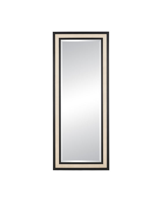 Currey and Company - 1000-0188 - Mirror - Deanna - Ivory / Black